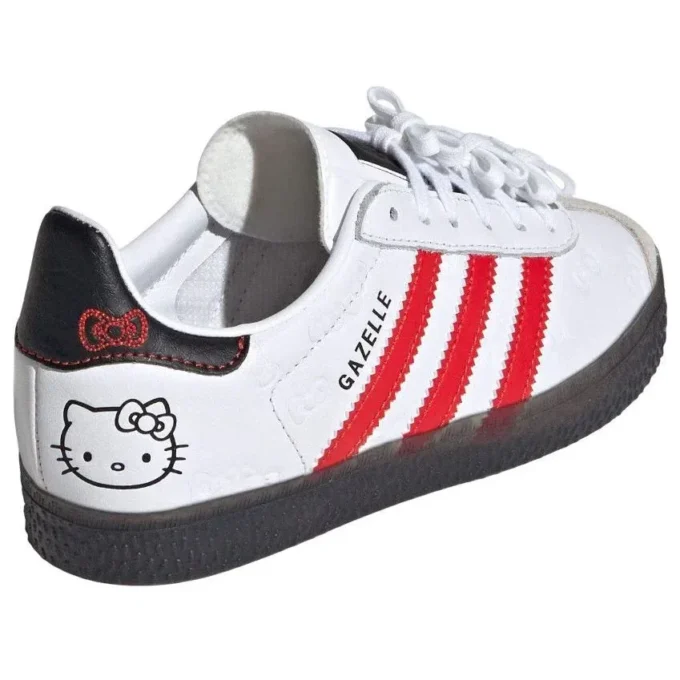 Adidas X Hello Kitty Gazelle Comfort “50Th Anniversary”
