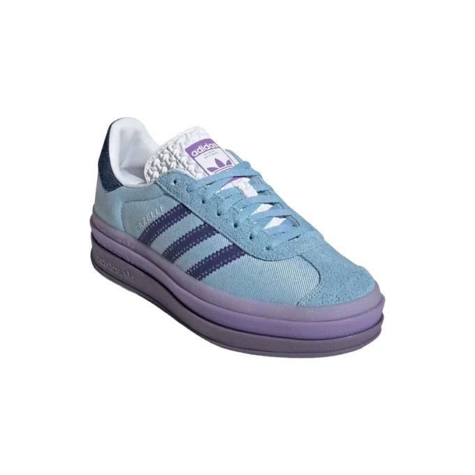Adidas X Kseniaschnaider Gazelle Bold “Denim Purple”