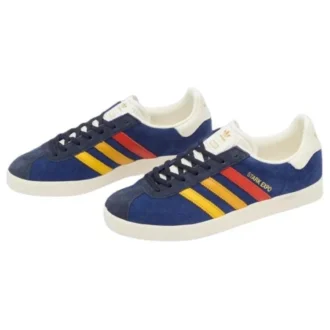 Adidas X Marvel Gazelle “Stark Industries Pack” Size? Exclusief