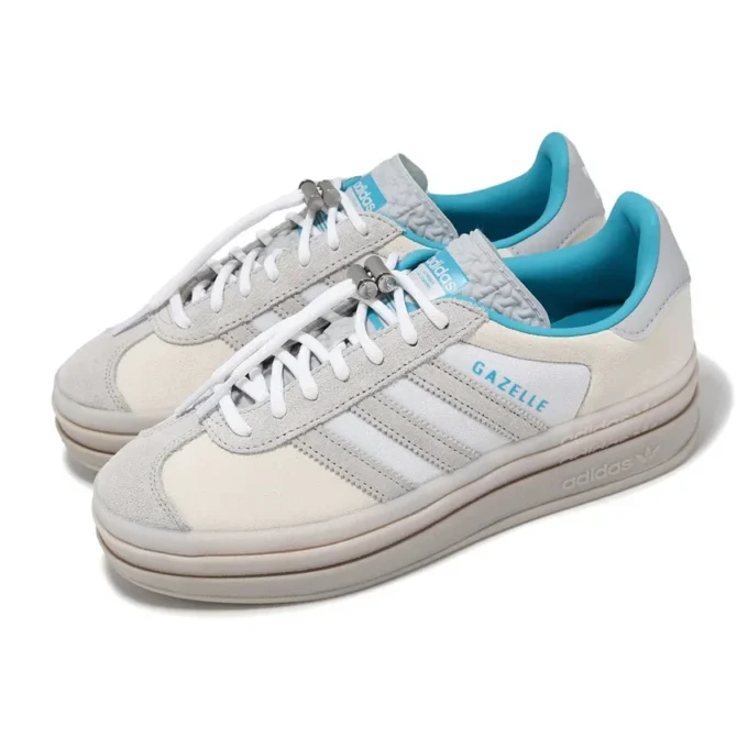 Adidas X Ordinary People Gazelle Bold “Cloud White Light Blue”