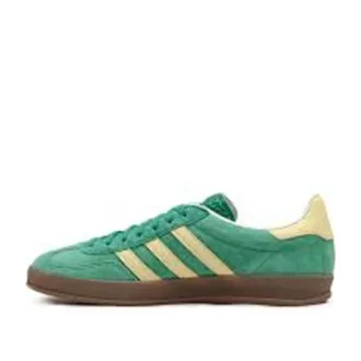 Adidasoriginal Gazelle Indoor “Green Yellow Tan”