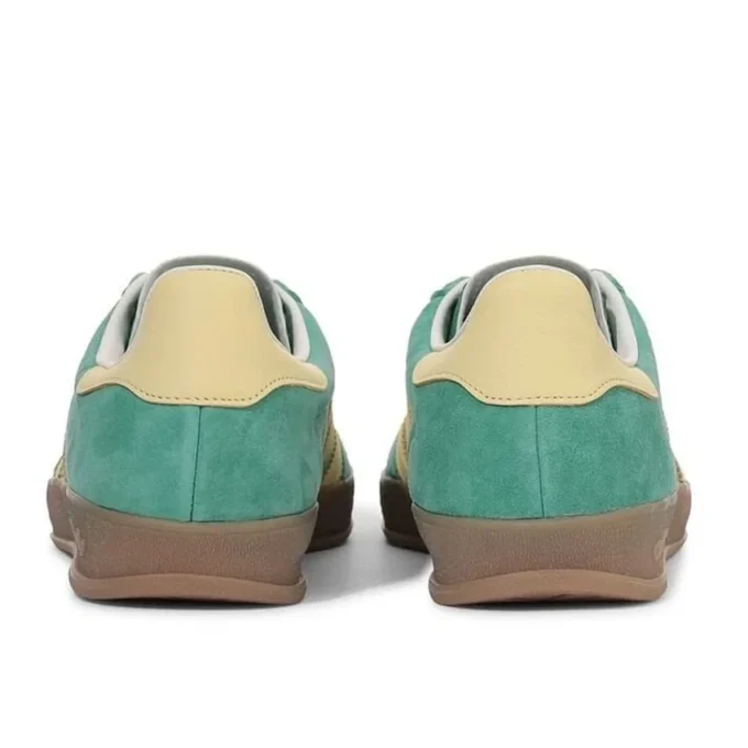 Adidasoriginal Gazelle Indoor “Green Yellow Tan”